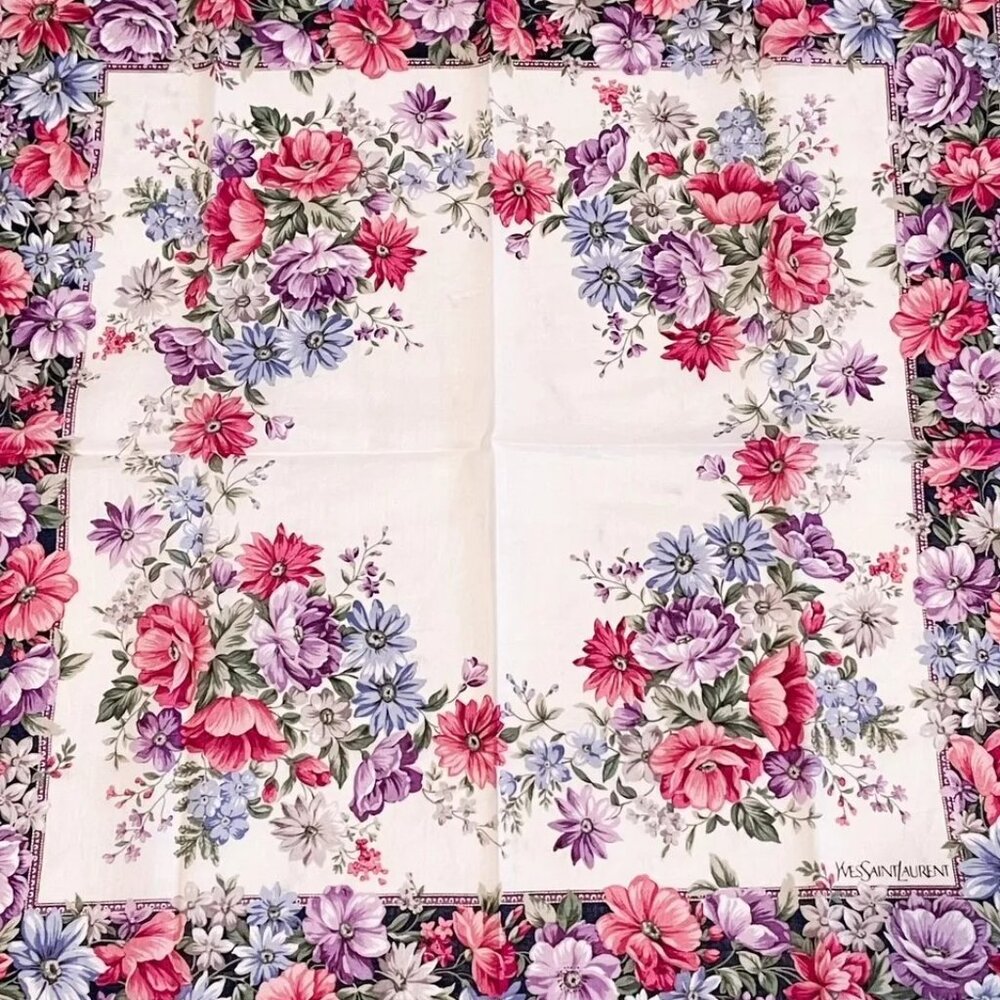 NWT Yves Saint Laurent Scarf - Picture 2 of 4